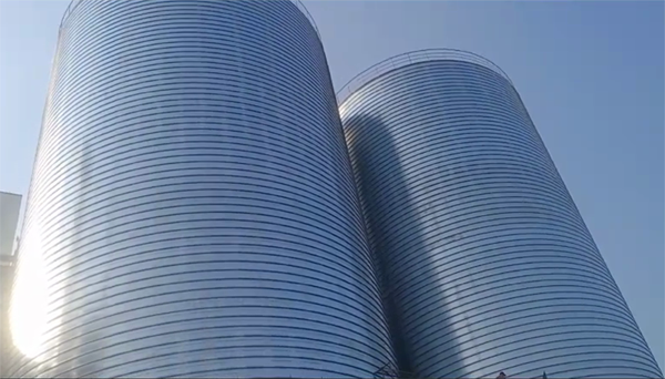 离石2座混凝土高架卷板仓